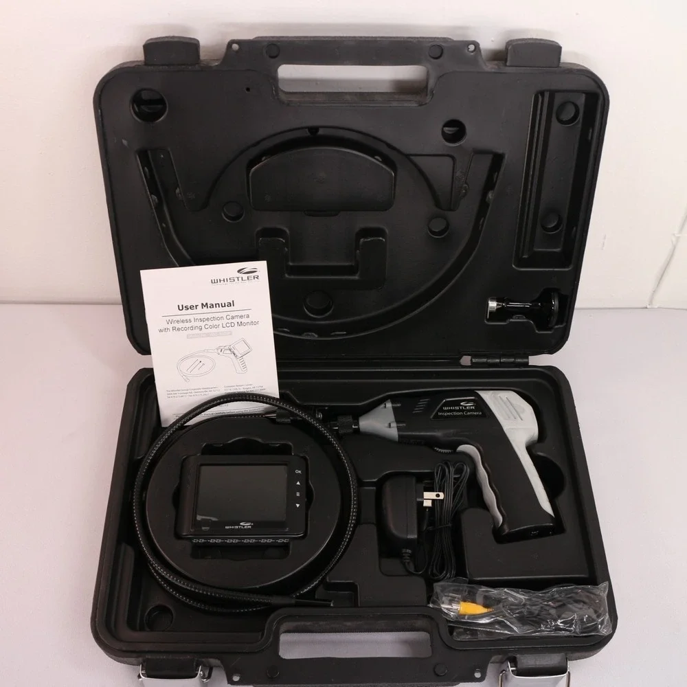Whistler WIC-3509P Inspection Camera NEW Wireless 9mm Multi-Purpose ColorMonitor